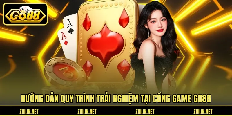 Quy trình thao tác tại cổng game GO88